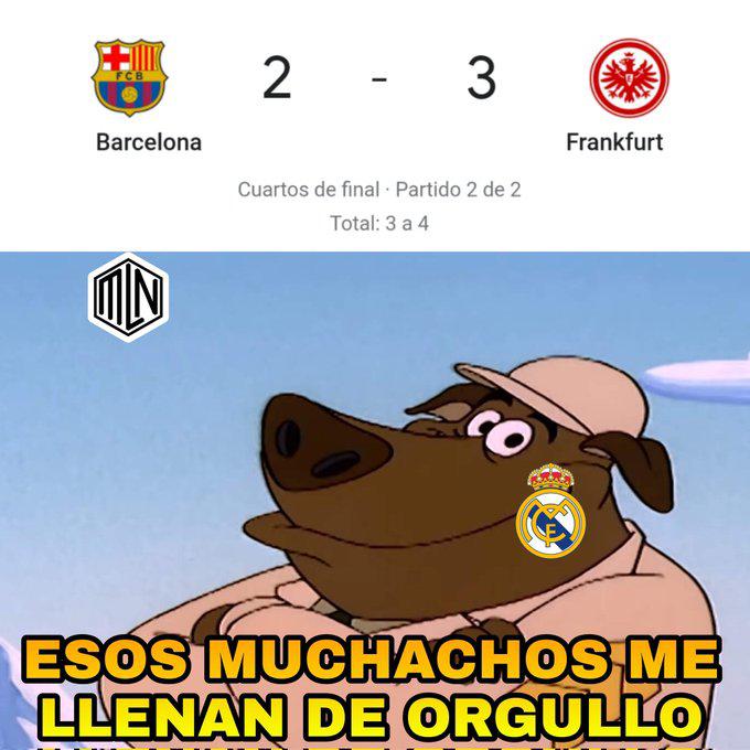 Barcelona fue eliminado de la Europa League por el Frankfurt y los memes destrozan a Xavi Hernández