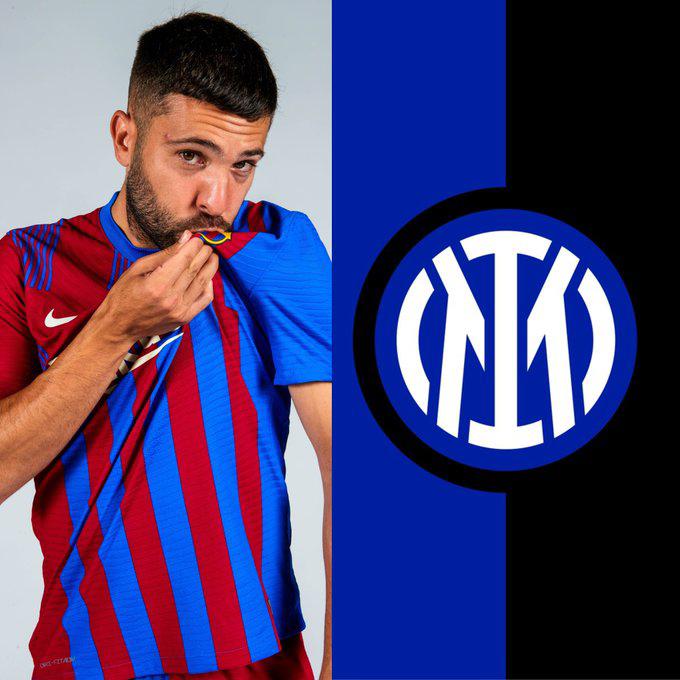 Jordi Alba podría salir rumbo al Inter de Milán de la Serie A.