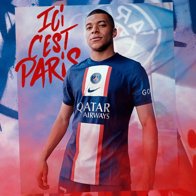 ¿Y Neymar? PSG presentó su nueva camisa para la temporada 2022-23: Regresa la franja y esta es la que más se vende