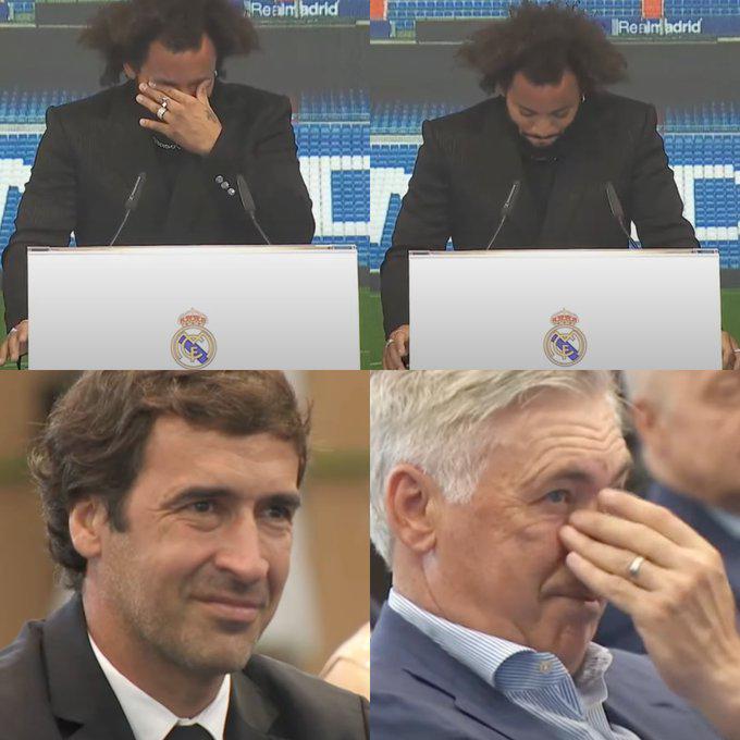 Así fue el adiós de Marcelo del Real Madrid: El llanto de Raúl, solo dos jugadores lo acompañaron y su mujer deslumbró