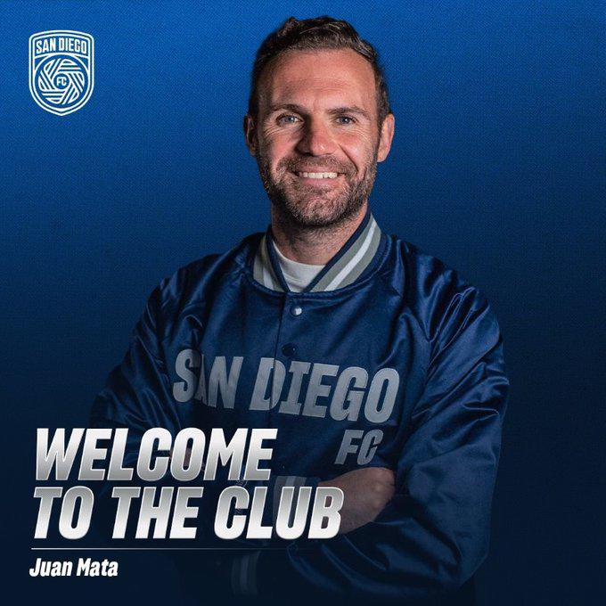 Sorpresa de Juan Mata: se fue a jugar en una liga desconocida y compró acciones del nuevo club de la MLS