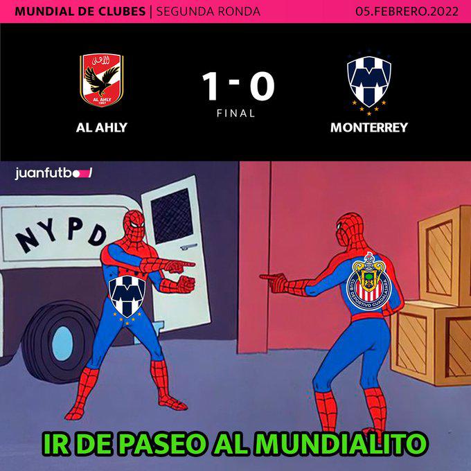Para reír:  Monterrey hizo el ridículo en el Mundial de Clubes 2022 y los memes hacen pedazos a Pizarro y Andrada