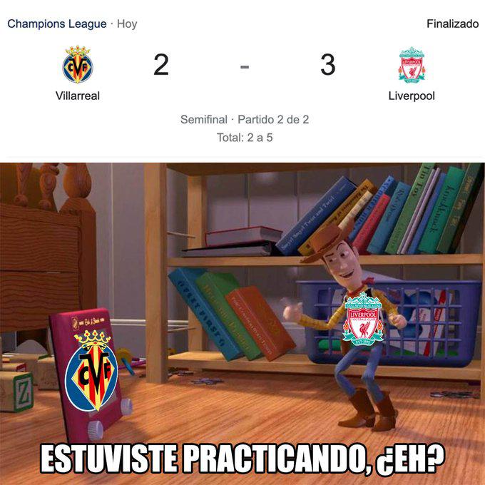 Liverpool se convierte en el primer finalista de la Champions, pero no se salva de los memes