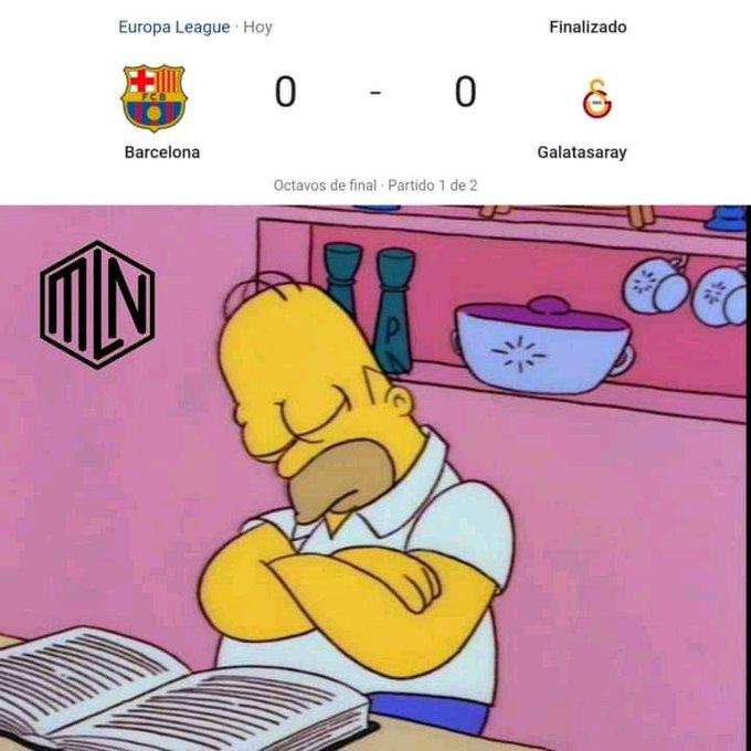Se ríen de la “xavineta”: Los memes no perdonan al Barcelona tras empatar en la Europa League con Galatasaray