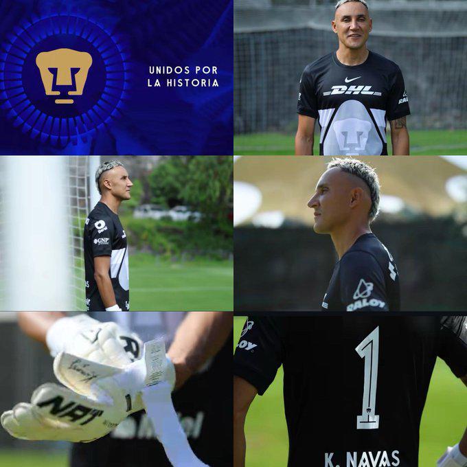 Keylor Navas se gana a la afición de Pumas en su presentación: esto dijo de los errores de Parra y, ¿cuándo debutará en Liga MX?