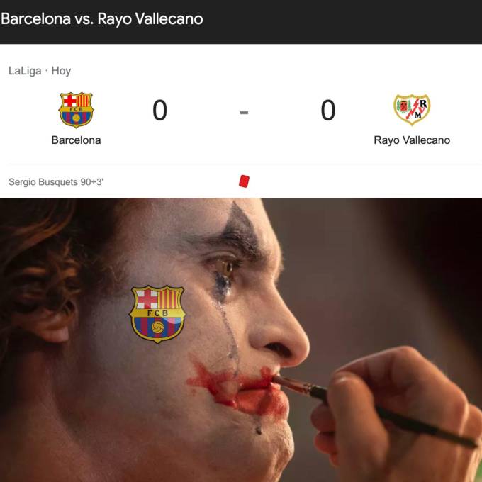 ¡Ni con fichajes! Barcelona tropieza en el inicio de la Liga Española y los memes los hacen pedazos