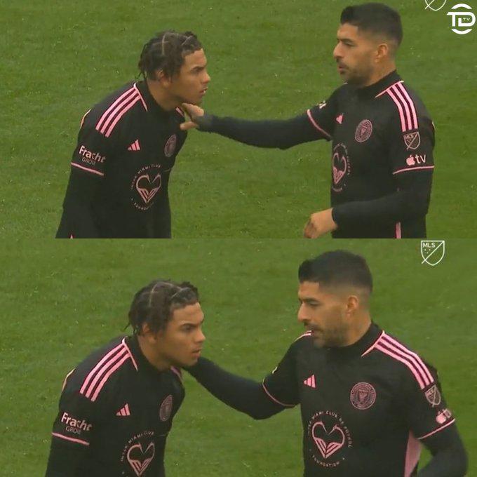 Messi no pudo llenar el estadio, el enfado de Luis Suárez en el Inter Miami-FC Dallas y su charla con David Ruiz