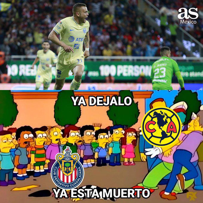 Clásico mexicano: Estos son los mejores memes que dejó la goleada del América a Chivas