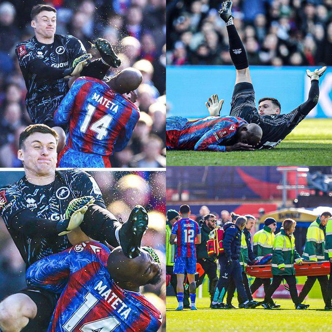 “Déjenlo morir”: sufrió una patada de lucha libre en plena FA Cup, este es su estado de salud y los horribles cantos