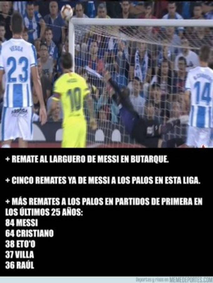 ¡Crueles! Barcelona pierde con Leganés y los memes atacan a Piqué