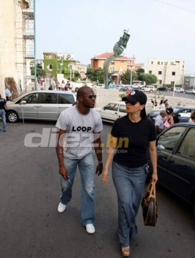 Inéditas fotos de David Suazo en Cerdeña, su segunda ciudad