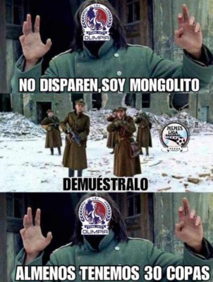 ¡Siguen! Los otros memes donde hacen pedazos al Olimpia tras perder la final ante Motagua