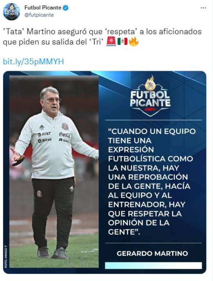 Crisis en México: Solicitan regreso de “Chicharito” Hernández, quieren al “Tata” Martino fuera y que este sea su relevo