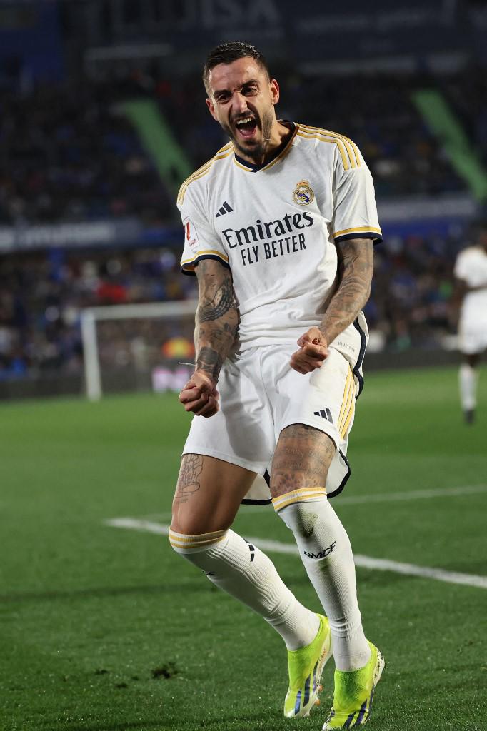 Un doblete de Joselu da importante victoria a Real Madrid ante Getafe para ser líder en España