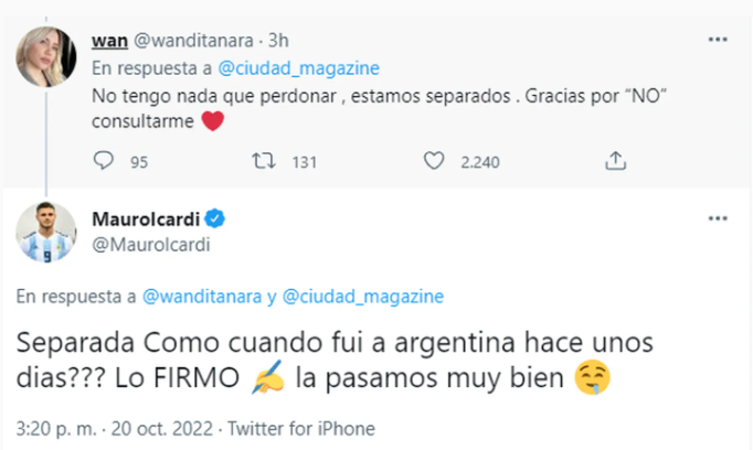 Fin a los rumores: L-Gante confirma su romance con Wanda Nara y reacciona a la polémica publicación de Icardi