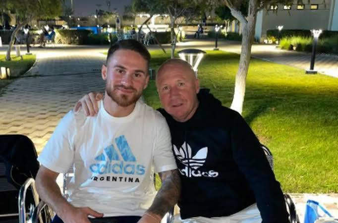 Padre de Mac Allister revela lo que pasó en el vestuario durante la final: Mi hijo me dijo...