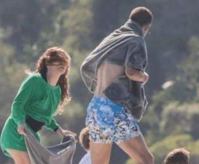 Salen a luz las fotos: La acalorada discusión a gritos de Shakira y Piqué en un yate frente a sus hijos