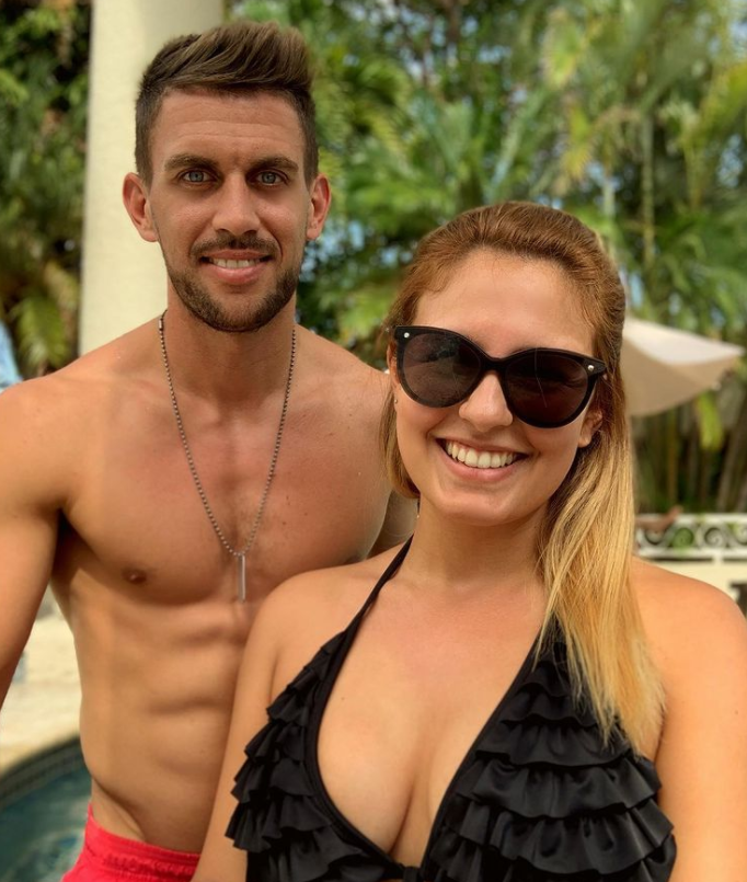 Se terminó el amor: Guillermo Chavasco, ex del Olimpia y Vida, rompe con su preciosa novia tras abandonar Honduras