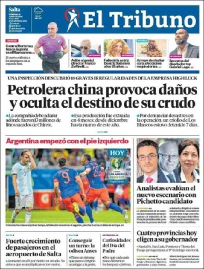 Las portadas en Argentina no perdonan a Messi: 'Lo mismo de siempre'