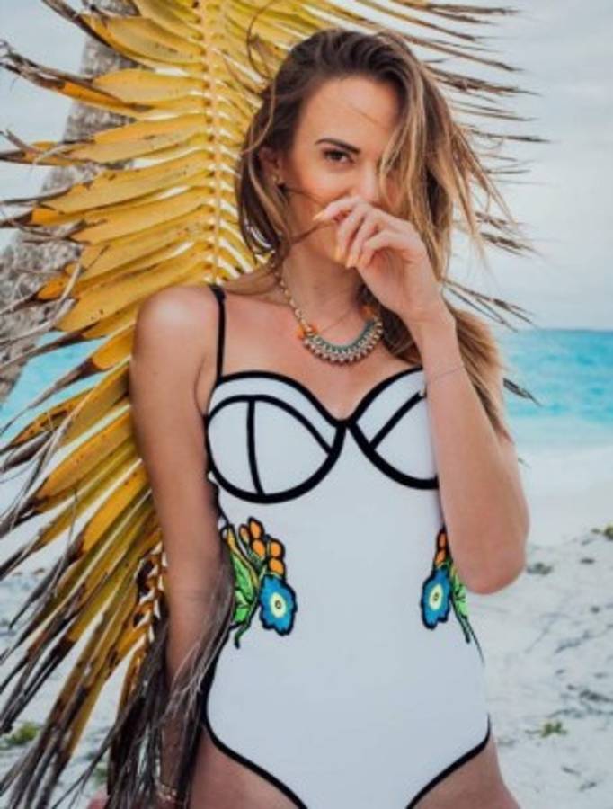 Jena Sims, la novia del golfista Koepka que fue confundida con su ex