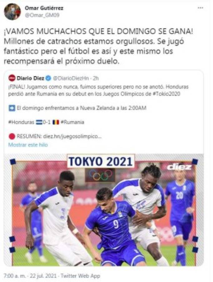 Sin gol y responsabilidad de Falero: Los comentarios de los periodistas de la derrota de Honduras ante Rumania