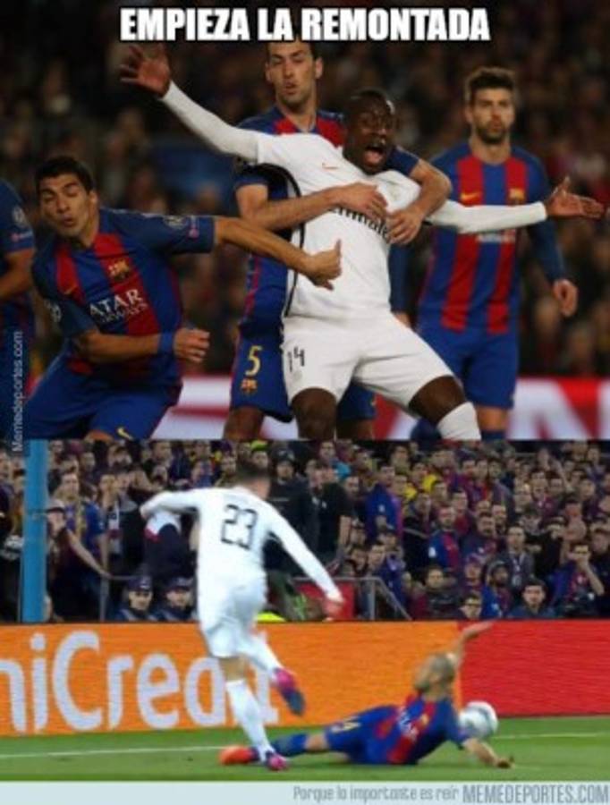 ¡Los memes que dejó la épica remontada del Barcelona ante PSG!