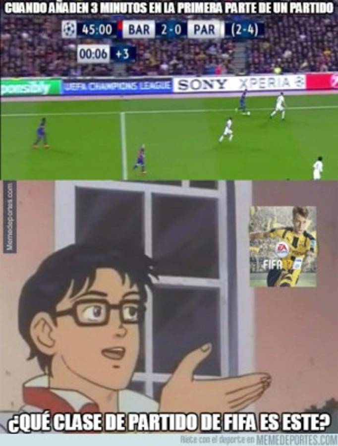 ¡Los memes que dejó la épica remontada del Barcelona ante PSG!