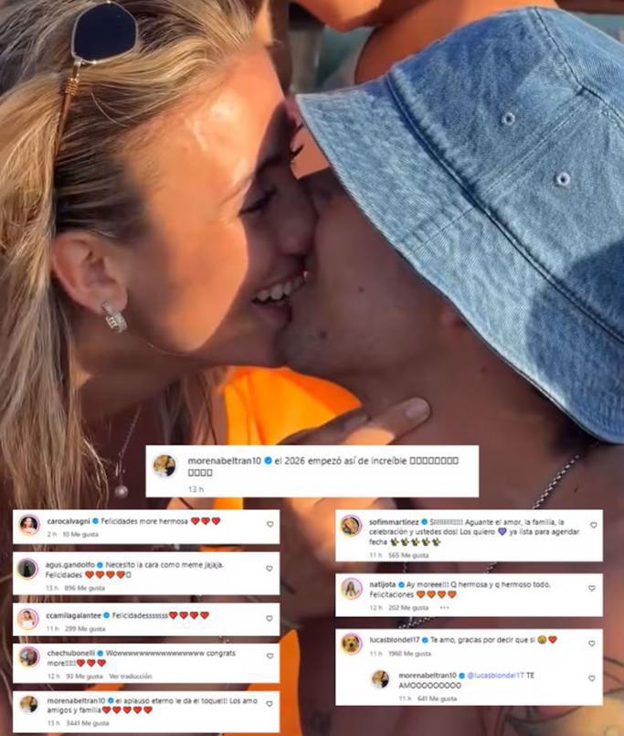 La hermosa periodista deportiva que se comprometió con reconocido futbolista de Argentina: Le dije que sí, obvio