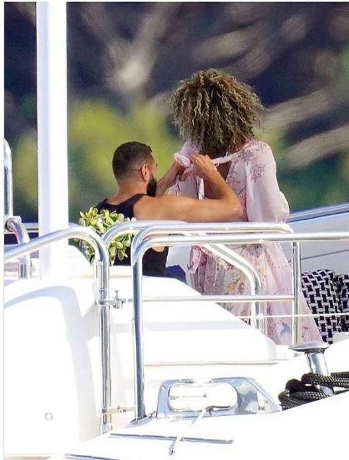 ¡Sorpresa! Cuando todo indicaba que iba a volver con su ex, crack del Real Madrid es captado a bordo de su yate con famosa modelo