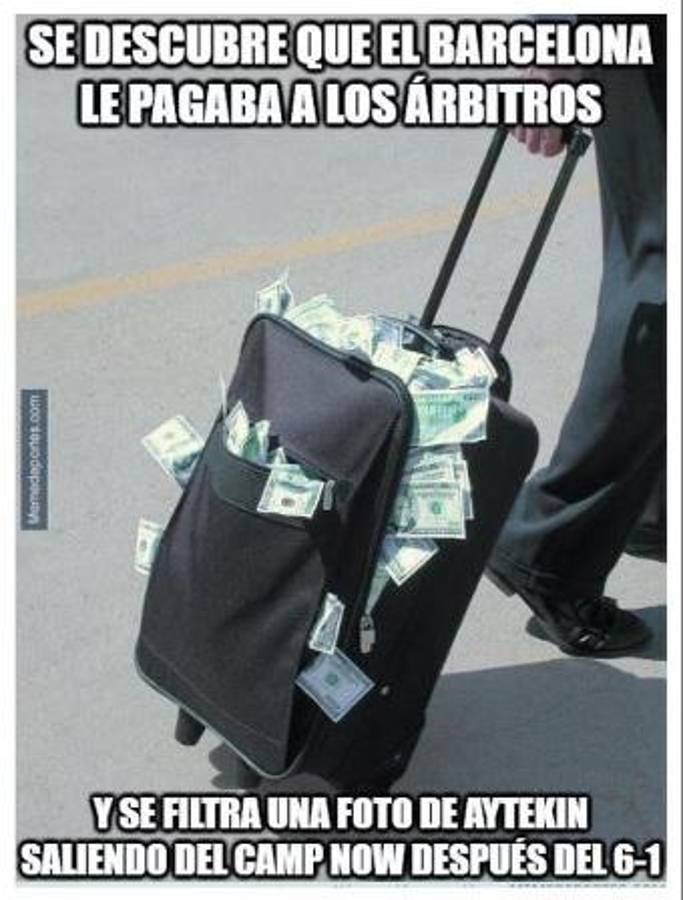 Los del Real Madrid lo gozan: Los memes no tienen piedad con el Barcelona luego del escándalo “Negreira”