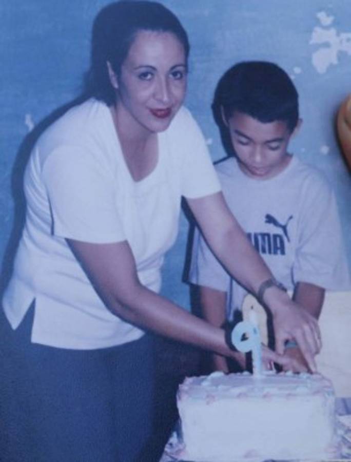 FOTOS: El álbum de la infancia de Danny Acosta en Honduras