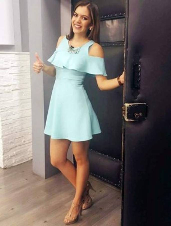 Melissa Valeriano es derroche sensualidad y belleza en la TV hondureña