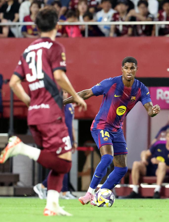 Lamine Yamal con la '10', el estreno de Rashford y los que anotaron: así fue la victoria del Barcelona en Japón
