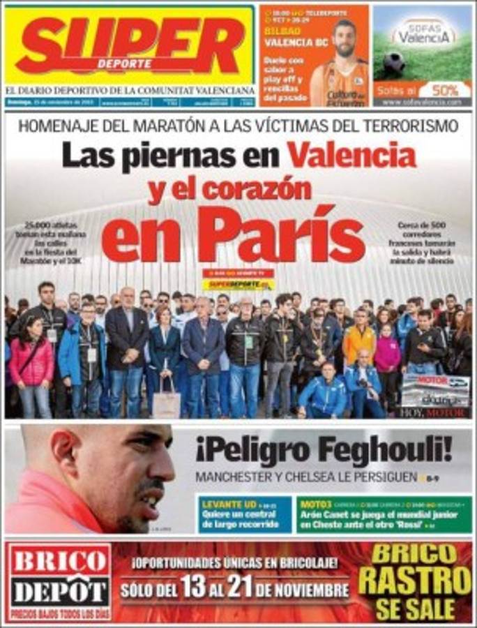 Las portadas de los periódicos deportivos del mundo para hoy domingo