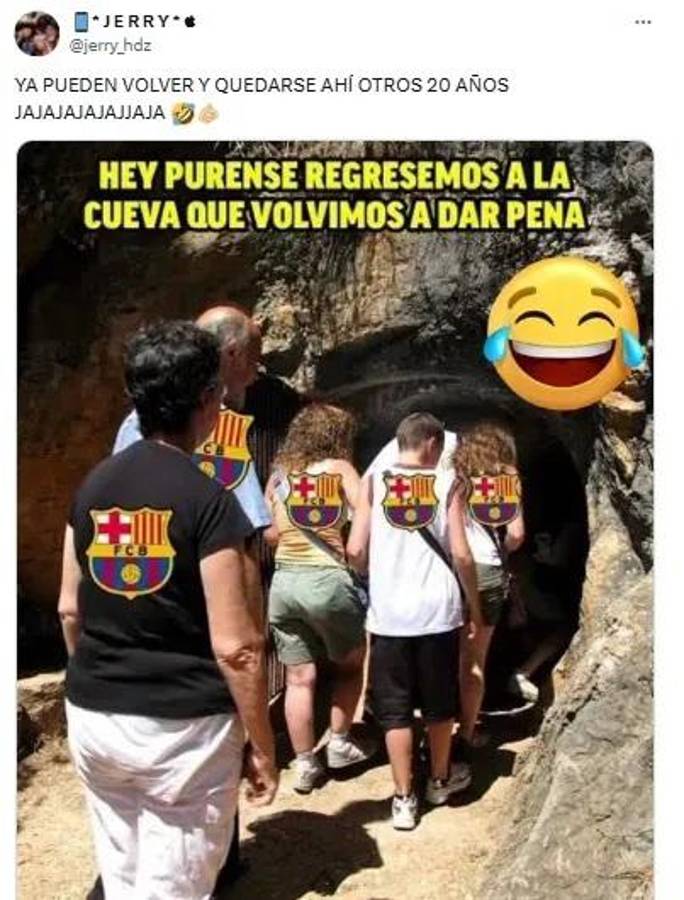 Real Madrid se burla: esto son los fulminantes memes contra Barcelona tras quedar eliminado de Champions League