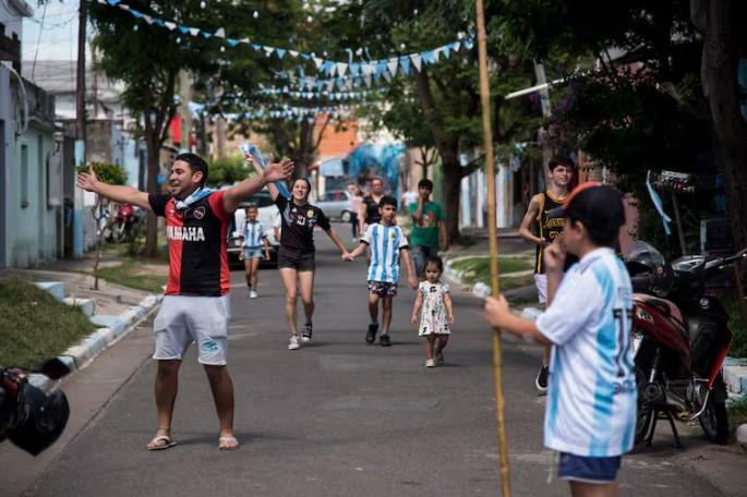 Así está la casa y el humilde barrio donde creció Messi en Rosario