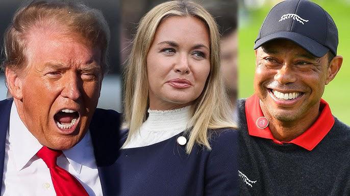 Hacen oficial su relación: así es Vanessa Trump, la nueva pareja del golfista Tiger Woods y exesposa de Donald Trump Jr.