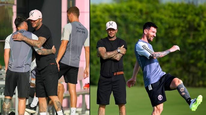 Beckham reveló la petición que simpre le hace Messi en el Inter Miami: “No debería decir esto...”