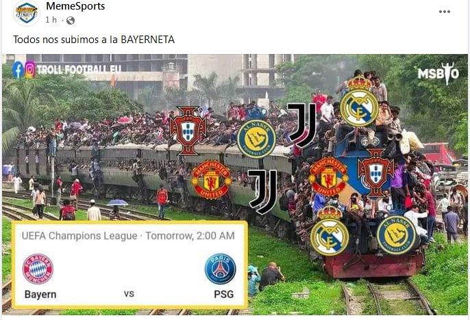 La Champions es una pesadilla para Messi: Los memes que dejó la eliminación del PSG ante Bayern Múnich
