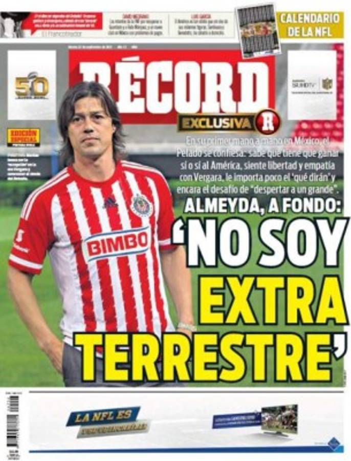 Las portadas más importantes del mundo deportivo