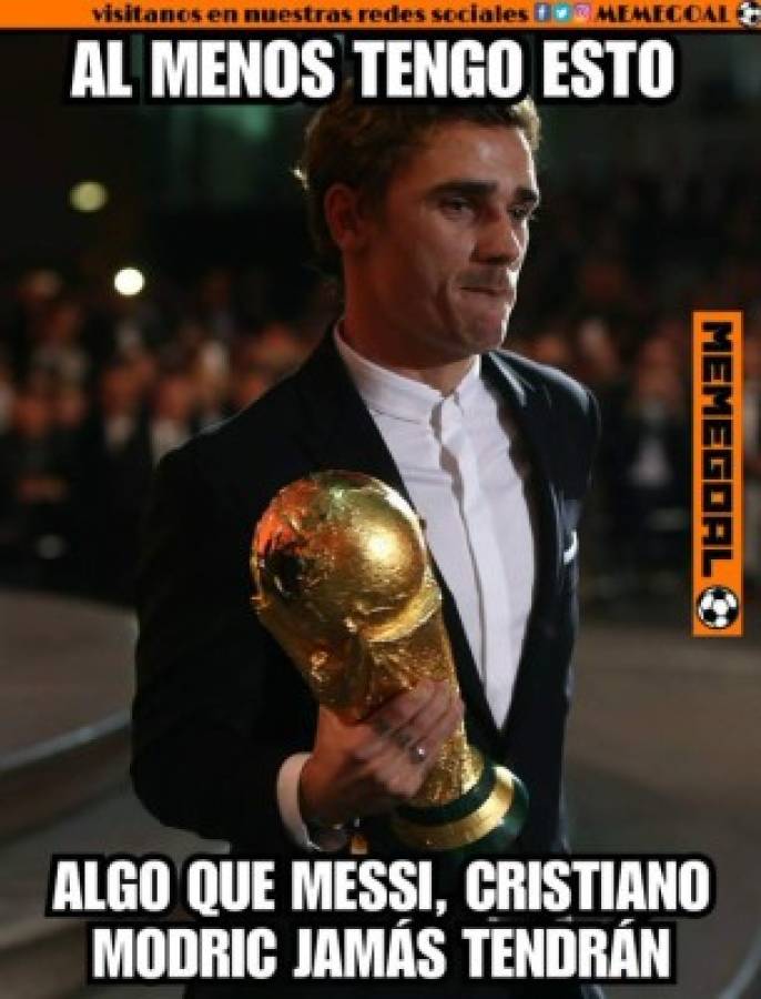 Los otros memes que dejó la gala del Balón de Oro y que no has visto