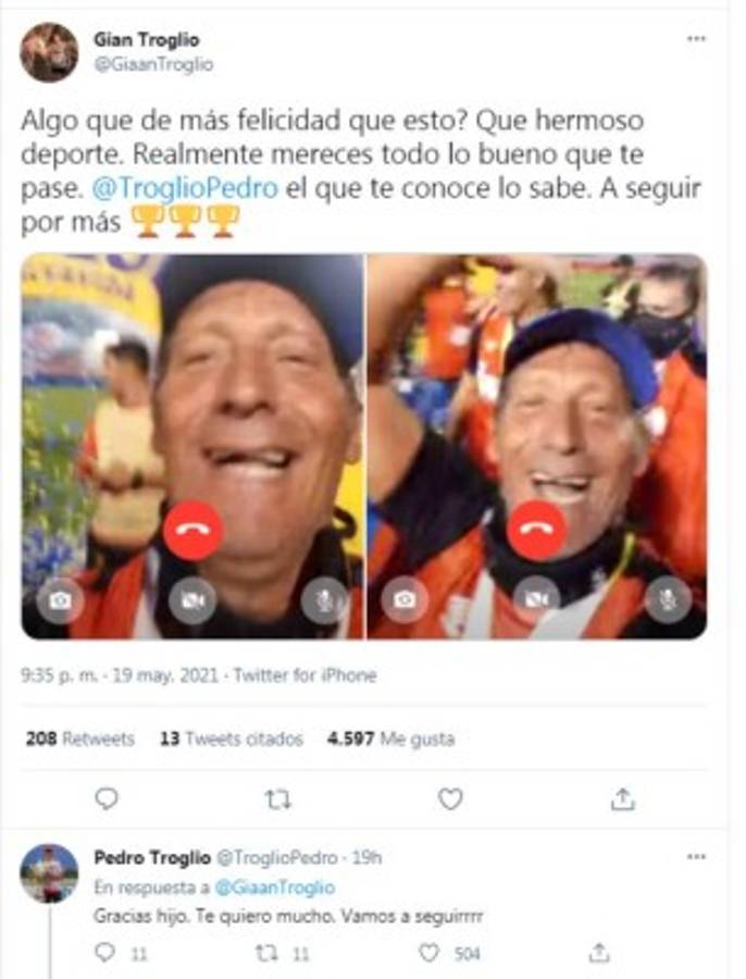 Hijo de Pedro Troglio se descontrola tras el tricampeonato de Olimpia: ''Lo trajeron para ganar la 31 y ya va por la 33''