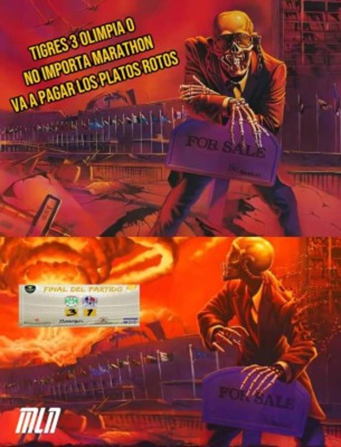 Los memes destrozan al Olimpia tras la derrota ante Marathón en San Pedro Sula
