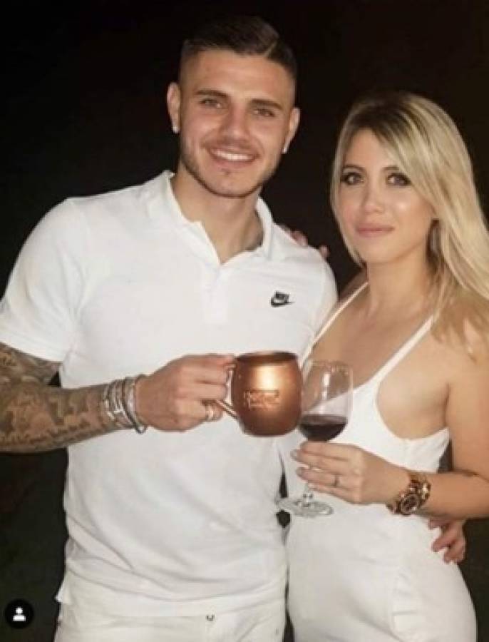 ¡Junto a Maxi López! La fiesta de año nuevo de Wanda Nara e Icardi