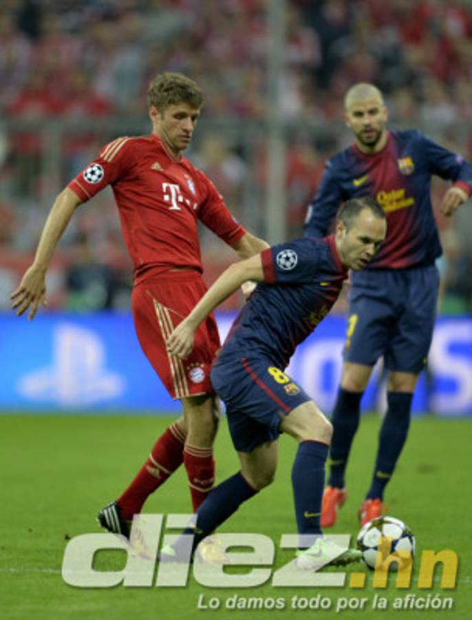 Bayern Munich noquea a Barcelona en semifinal UEFA Champions League.