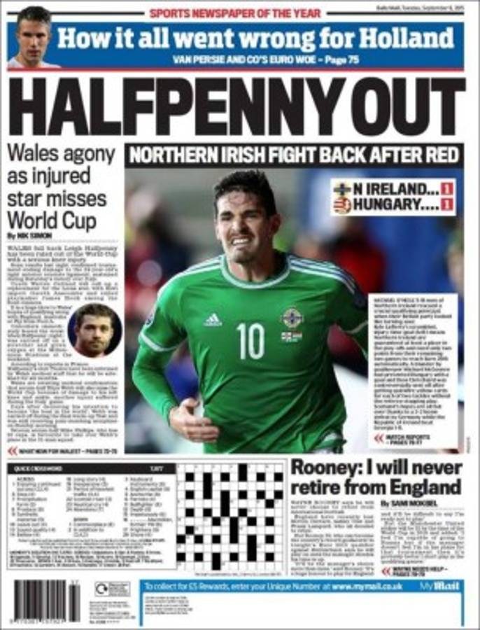 Las portadas de los diarios más importantes en el mundo