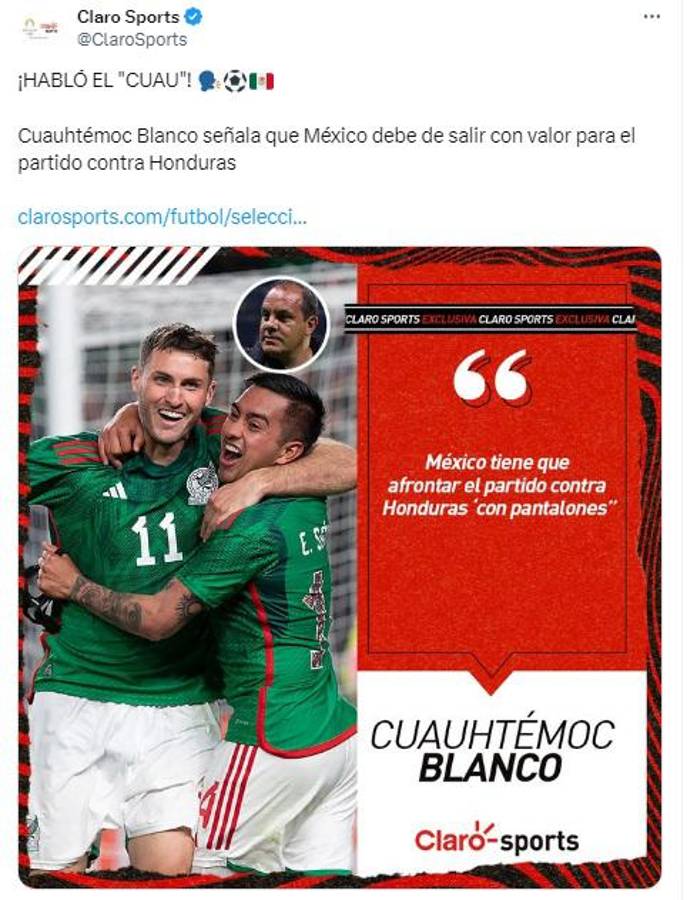 “Será un infierno”, “rival de peligro” y “con pantalones”: Así reacciona la prensa de México antes del juego contra Honduras