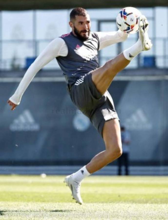 Con dos nuevas novedades y toques de balón: Así fue el entrenamiento del Real Madrid
