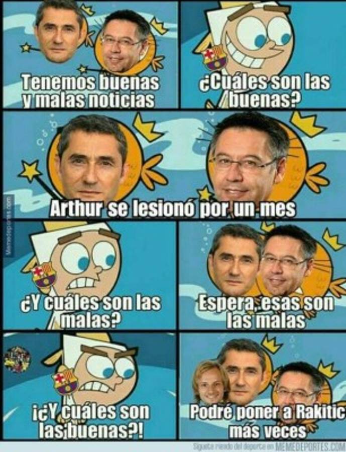 Memes: Destrozan a Messi y al Barcelona por su empate ante el Athletic