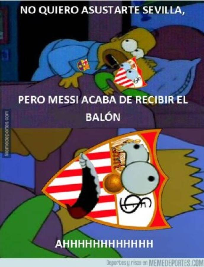 Los despiadados memes del triunfo del Barcelona ante Sevilla con Messi de protagonista